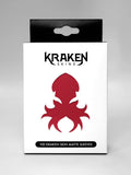 Kraken Skins Crimson Red Matte Sleeves